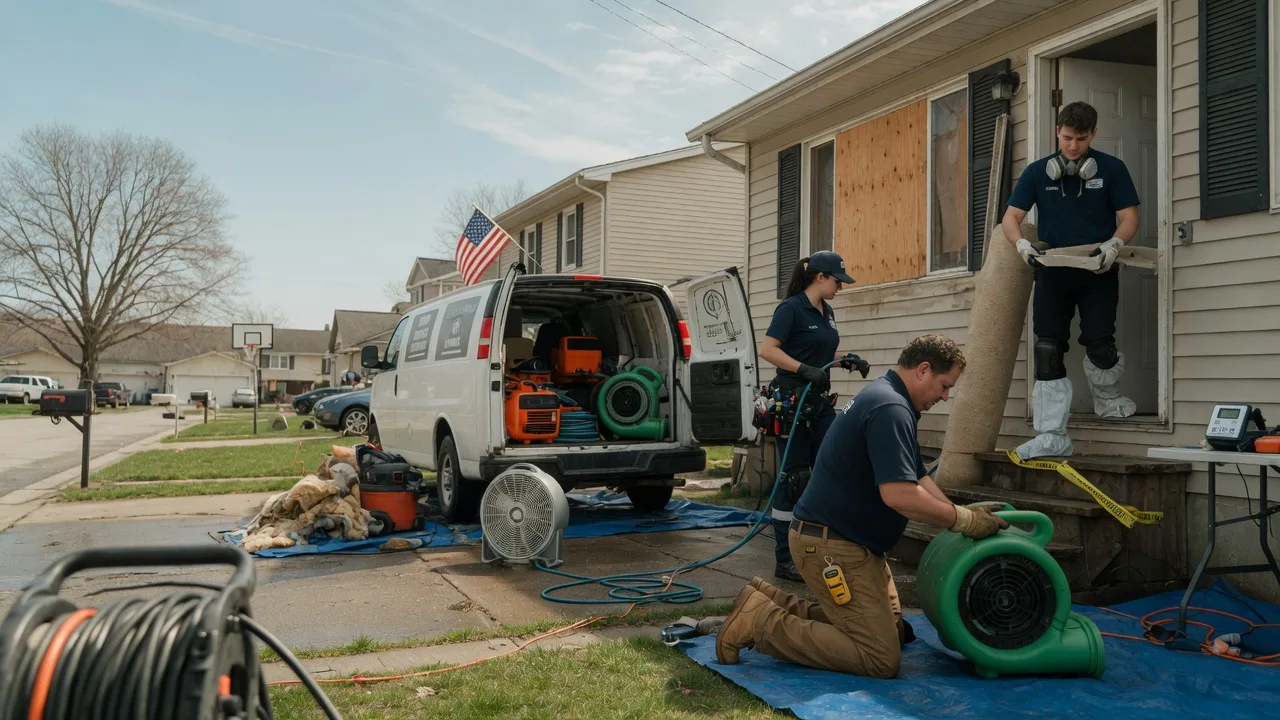 Water Damage Restoration in Union Hill, IL near me